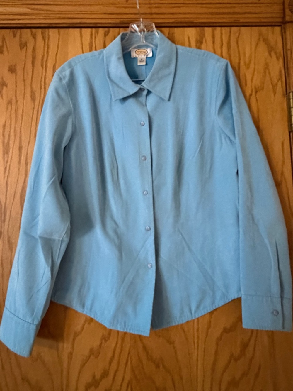Talbots Light Blue Button-Down Shirt